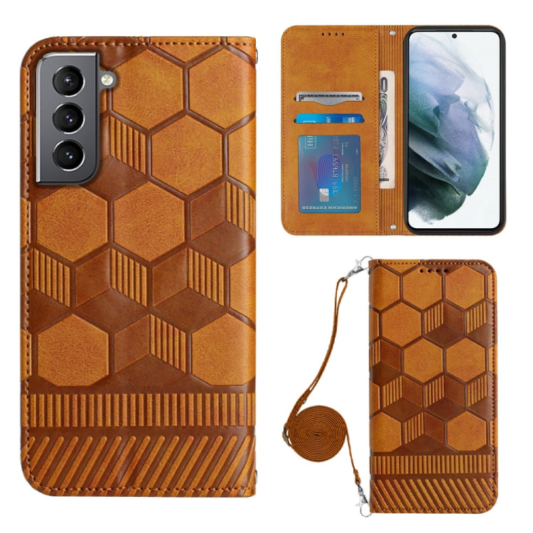 Custodia per telefono in PU magnetica con struttura a tracolla, For Samsung Galaxy S20 FE, For Samsung Galaxy S21 5G, For Samsung Galaxy S21 FE 5G, For Samsung Galaxy S21+ 5G