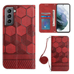 Custodia per telefono in PU magnetica con struttura a tracolla, For Samsung Galaxy S20 FE, For Samsung Galaxy S21 5G, For Samsung Galaxy S21 FE 5G, For Samsung Galaxy S21+ 5G