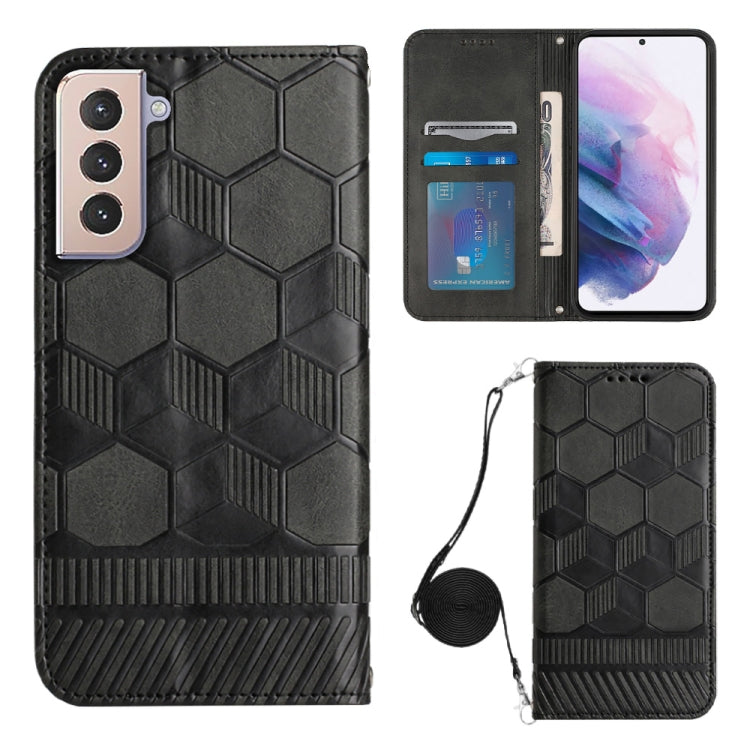 Custodia per telefono in PU magnetica con struttura a tracolla, For Samsung Galaxy S20 FE, For Samsung Galaxy S21 5G, For Samsung Galaxy S21 FE 5G, For Samsung Galaxy S21+ 5G