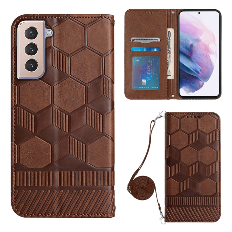 Custodia per telefono in PU magnetica con struttura a tracolla, For Samsung Galaxy S20 FE, For Samsung Galaxy S21 5G, For Samsung Galaxy S21 FE 5G, For Samsung Galaxy S21+ 5G