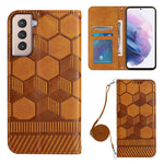 Custodia per telefono in PU magnetica con struttura a tracolla, For Samsung Galaxy S20 FE, For Samsung Galaxy S21 5G, For Samsung Galaxy S21 FE 5G, For Samsung Galaxy S21+ 5G