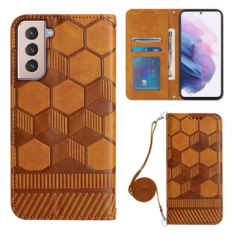 Custodia per telefono in PU magnetica con struttura a tracolla, For Samsung Galaxy S20 FE, For Samsung Galaxy S21 5G, For Samsung Galaxy S21 FE 5G, For Samsung Galaxy S21+ 5G