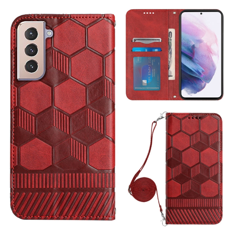 Custodia per telefono in PU magnetica con struttura a tracolla, For Samsung Galaxy S20 FE, For Samsung Galaxy S21 5G, For Samsung Galaxy S21 FE 5G, For Samsung Galaxy S21+ 5G