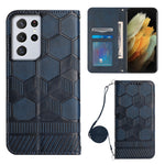 Custodia per telefono in PU magnetica con struttura a tracolla, For Samsung Galaxy S21 Ultra 5G, For Samsung Galaxy S22 5G, For Samsung Galaxy S22+ 5G, For Samsung Galaxy S22 Ultra 5G