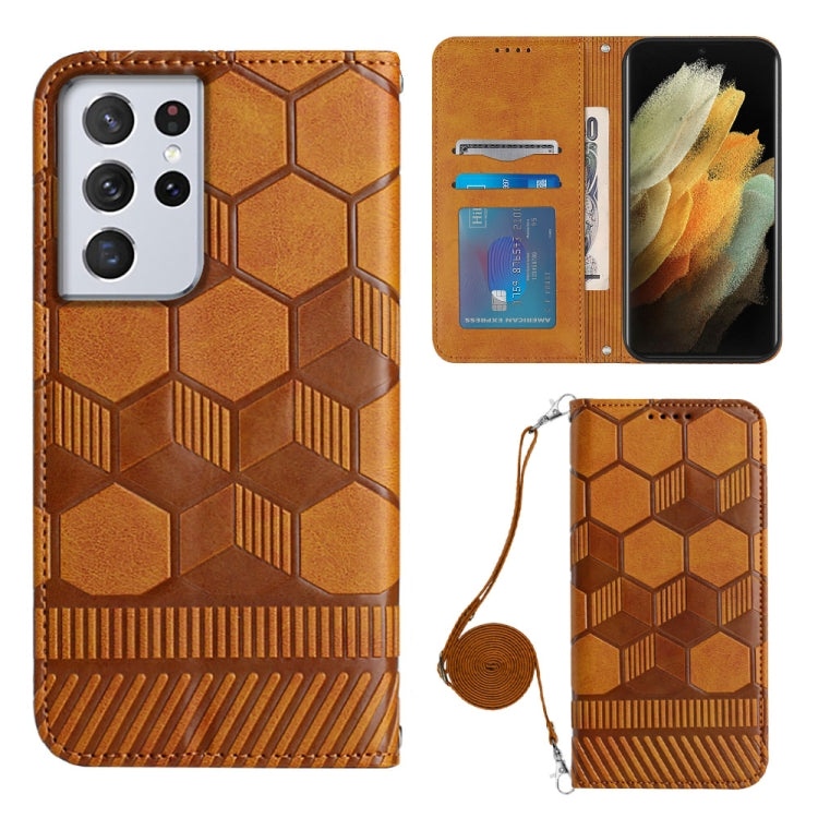 Custodia per telefono in PU magnetica con struttura a tracolla, For Samsung Galaxy S21 Ultra 5G, For Samsung Galaxy S22 5G, For Samsung Galaxy S22+ 5G, For Samsung Galaxy S22 Ultra 5G