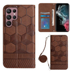 Custodia per telefono in PU magnetica con struttura a tracolla, For Samsung Galaxy S21 Ultra 5G, For Samsung Galaxy S22 5G, For Samsung Galaxy S22+ 5G, For Samsung Galaxy S22 Ultra 5G