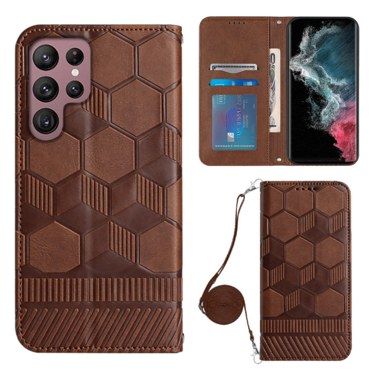 Custodia per telefono in PU magnetica con struttura a tracolla, For Samsung Galaxy S21 Ultra 5G, For Samsung Galaxy S22 5G, For Samsung Galaxy S22+ 5G, For Samsung Galaxy S22 Ultra 5G