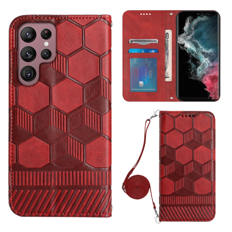 Custodia per telefono in PU magnetica con struttura a tracolla, For Samsung Galaxy S21 Ultra 5G, For Samsung Galaxy S22 5G, For Samsung Galaxy S22+ 5G, For Samsung Galaxy S22 Ultra 5G