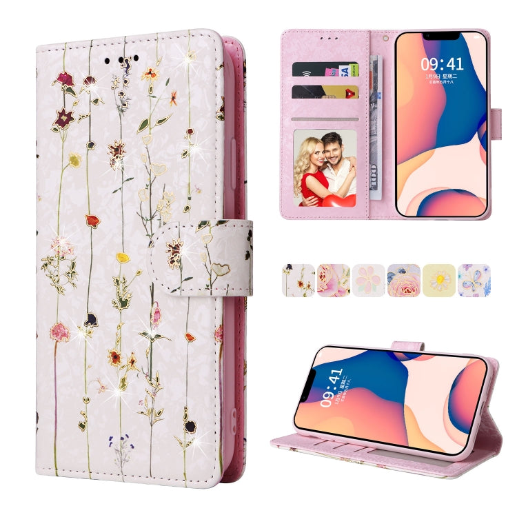 Custodia in pelle RFID con pittura abbronzante, For iPhone 14, For iPhone 14 Plus, For iPhone 14 Pro, For iPhone 14 Pro Max