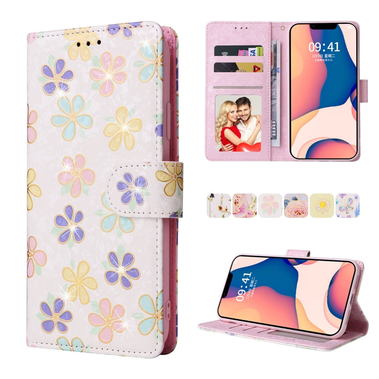 Custodia in pelle RFID con pittura abbronzante, For iPhone 14, For iPhone 14 Plus, For iPhone 14 Pro, For iPhone 14 Pro Max