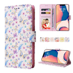 Custodia in pelle RFID con pittura abbronzante, For iPhone 14, For iPhone 14 Plus, For iPhone 14 Pro, For iPhone 14 Pro Max