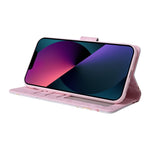 Custodia in pelle RFID con pittura abbronzante, For iPhone 13 mini, For iPhone 13, For iPhone 13 Pro, For iPhone 13 Pro Max
