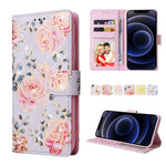 Custodia in pelle RFID con pittura abbronzante, For iPhone 12 mini, For iPhone 12 / 12 Pro, For iPhone 12 Pro Max, For iPhone 11