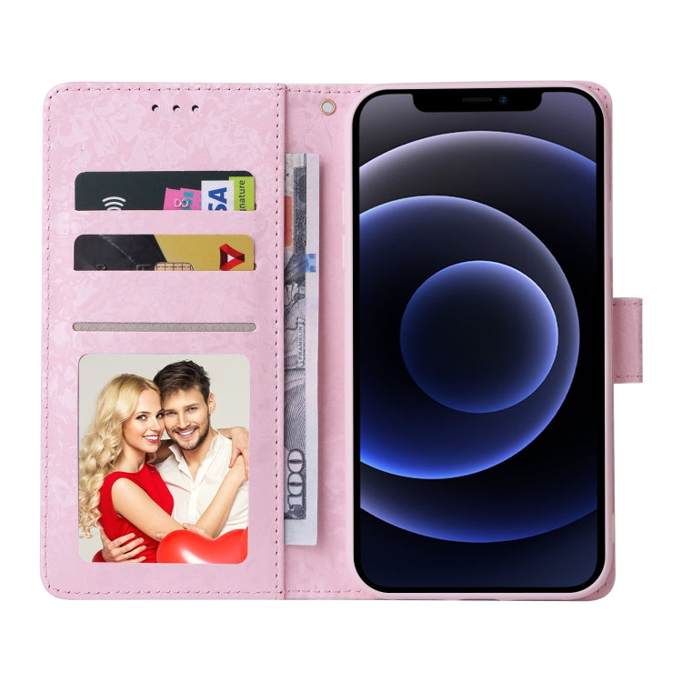 Custodia in pelle RFID con pittura abbronzante, For iPhone 12 mini, For iPhone 12 / 12 Pro, For iPhone 12 Pro Max, For iPhone 11