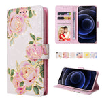 Custodia in pelle RFID con pittura abbronzante, For iPhone 12 mini, For iPhone 12 / 12 Pro, For iPhone 12 Pro Max, For iPhone 11