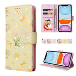 Custodia in pelle RFID con pittura abbronzante, For iPhone 12 mini, For iPhone 12 / 12 Pro, For iPhone 12 Pro Max, For iPhone 11