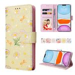 Custodia in pelle RFID con pittura abbronzante, For iPhone 11 Pro, For iPhone 11 Pro Max, For iPhone XS Max, For iPhone XR