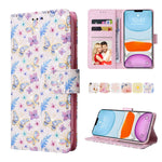 Custodia in pelle RFID con pittura abbronzante, For iPhone 11 Pro, For iPhone 11 Pro Max, For iPhone XS Max, For iPhone XR