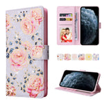 Custodia in pelle RFID con pittura abbronzante, For iPhone 11 Pro, For iPhone 11 Pro Max, For iPhone XS Max, For iPhone XR