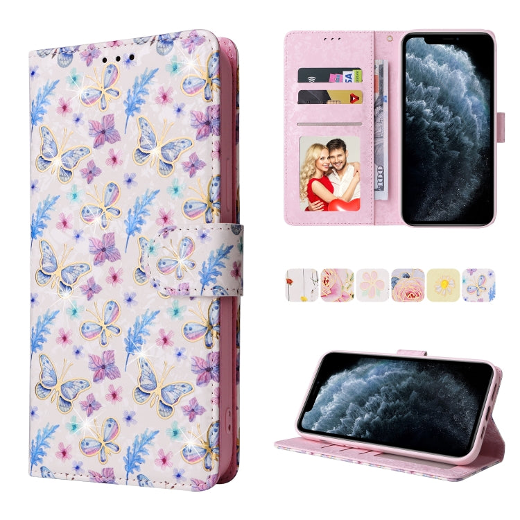 Custodia in pelle RFID con pittura abbronzante, For iPhone 11 Pro, For iPhone 11 Pro Max, For iPhone XS Max, For iPhone XR