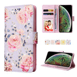 Custodia in pelle RFID con pittura abbronzante, For iPhone 11 Pro, For iPhone 11 Pro Max, For iPhone XS Max, For iPhone XR