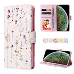 Custodia in pelle RFID con pittura abbronzante, For iPhone 11 Pro, For iPhone 11 Pro Max, For iPhone XS Max, For iPhone XR