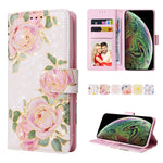 Custodia in pelle RFID con pittura abbronzante, For iPhone 11 Pro, For iPhone 11 Pro Max, For iPhone XS Max, For iPhone XR