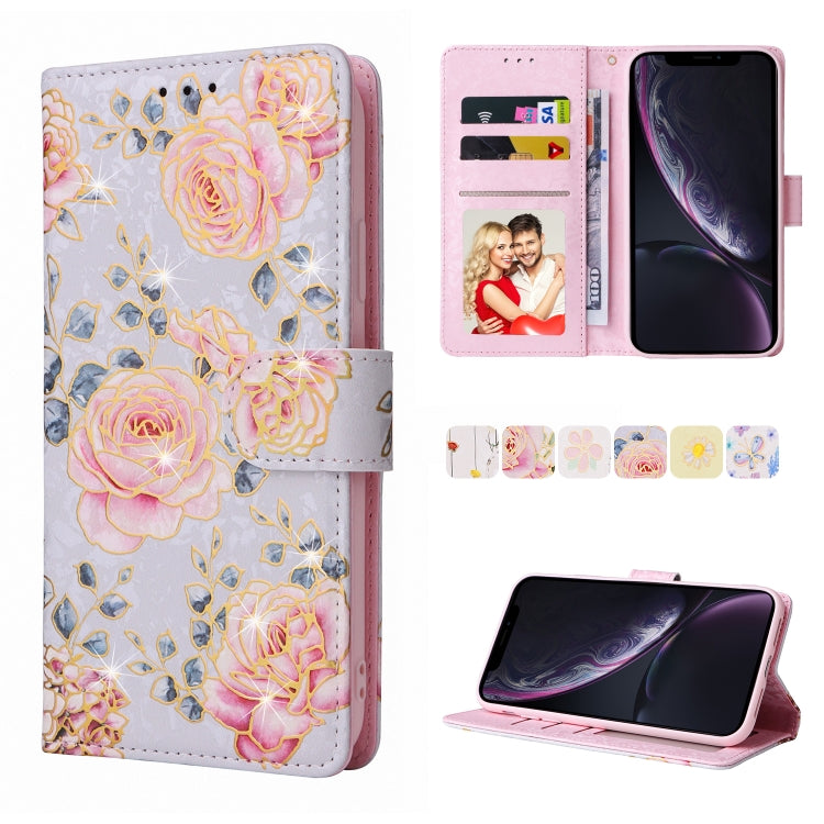 Custodia in pelle RFID con pittura abbronzante, For iPhone 11 Pro, For iPhone 11 Pro Max, For iPhone XS Max, For iPhone XR
