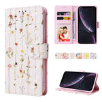 Custodia in pelle RFID con pittura abbronzante, For iPhone 11 Pro, For iPhone 11 Pro Max, For iPhone XS Max, For iPhone XR