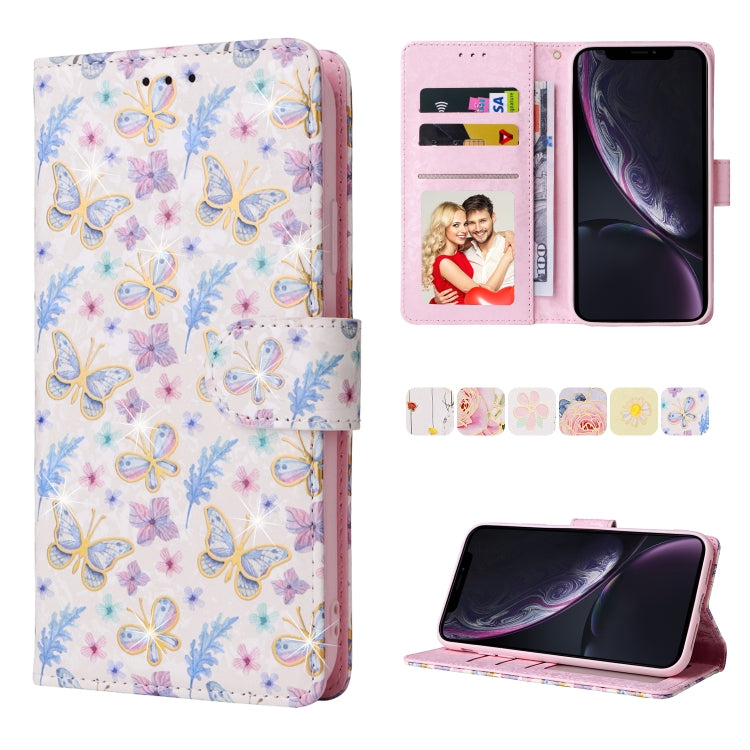 Custodia in pelle RFID con pittura abbronzante, For iPhone 11 Pro, For iPhone 11 Pro Max, For iPhone XS Max, For iPhone XR