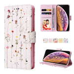 Custodia in pelle RFID con pittura abbronzante, For iPhone X / XS, For iPhone 7 Plus / 8 Plus, For iPhone SE 2022 / SE 2020 / 7 / 8