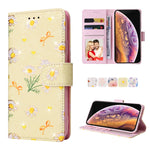 Custodia in pelle RFID con pittura abbronzante, For iPhone X / XS, For iPhone 7 Plus / 8 Plus, For iPhone SE 2022 / SE 2020 / 7 / 8