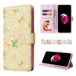 Custodia in pelle RFID con pittura abbronzante, For iPhone X / XS, For iPhone 7 Plus / 8 Plus, For iPhone SE 2022 / SE 2020 / 7 / 8