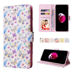 Custodia in pelle RFID con pittura abbronzante, For iPhone X / XS, For iPhone 7 Plus / 8 Plus, For iPhone SE 2022 / SE 2020 / 7 / 8