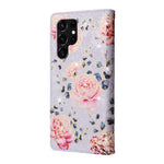 Custodia in pelle RFID con pittura abbronzante, For Samsung Galaxy S22 Ultra, For Samsung Galaxy S22 Plus, For Samsung Galaxy S22, For Samsung Galaxy S21 Ultra