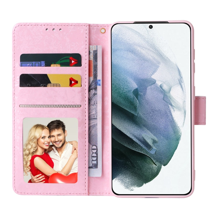 Custodia in pelle RFID con pittura abbronzante, For Samsung Galaxy S21 Plus, For Samsung Galaxy S21 FE 5G, For Samsung Galaxy S21 5G, For Samsung Galaxy S20 Ultra