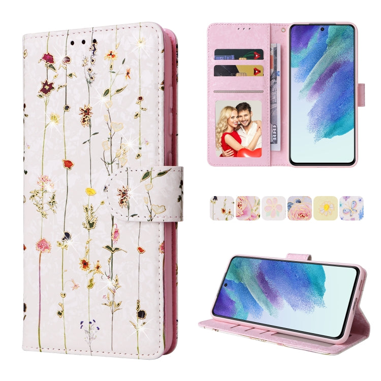 Custodia in pelle RFID con pittura abbronzante, For Samsung Galaxy S21 Plus, For Samsung Galaxy S21 FE 5G, For Samsung Galaxy S21 5G, For Samsung Galaxy S20 Ultra