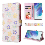 Custodia in pelle RFID con pittura abbronzante, For Samsung Galaxy S21 Plus, For Samsung Galaxy S21 FE 5G, For Samsung Galaxy S21 5G, For Samsung Galaxy S20 Ultra