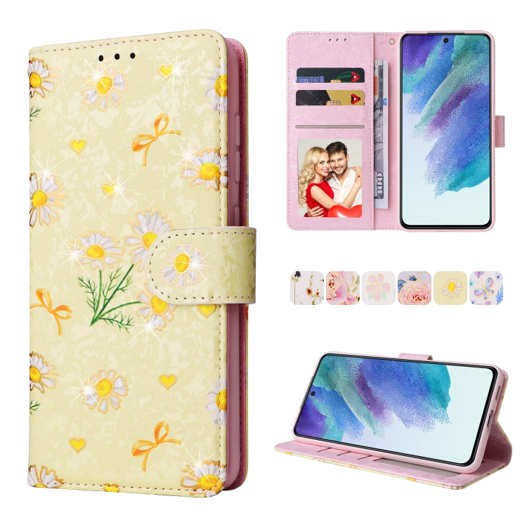 Custodia in pelle RFID con pittura abbronzante, For Samsung Galaxy S21 Plus, For Samsung Galaxy S21 FE 5G, For Samsung Galaxy S21 5G, For Samsung Galaxy S20 Ultra