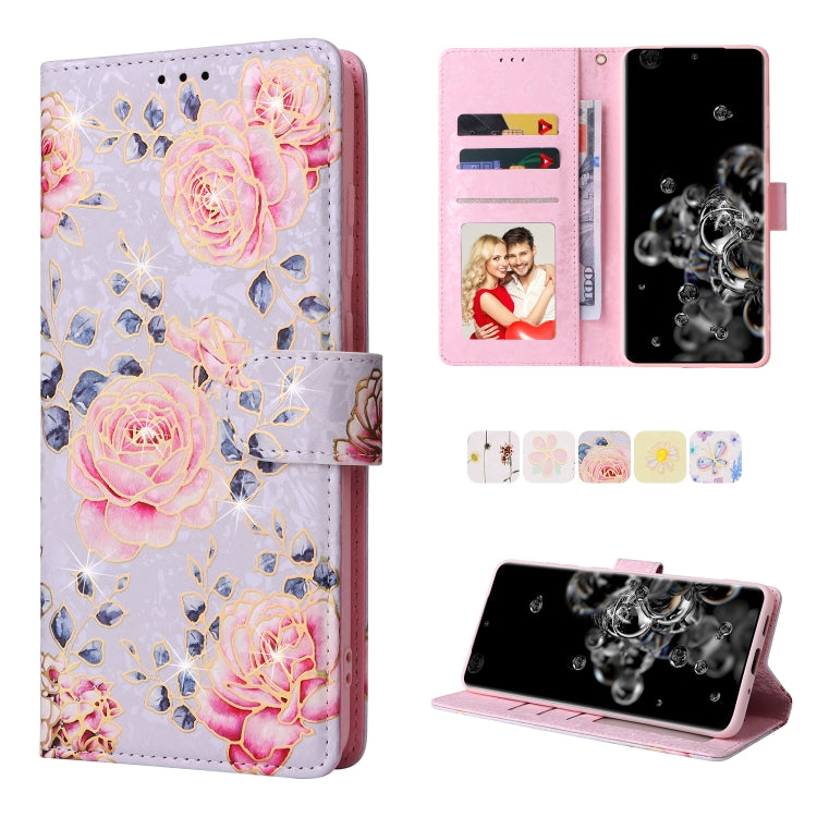 Custodia in pelle RFID con pittura abbronzante, For Samsung Galaxy S21 Plus, For Samsung Galaxy S21 FE 5G, For Samsung Galaxy S21 5G, For Samsung Galaxy S20 Ultra