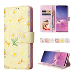 Custodia in pelle RFID con pittura abbronzante, For Samsung Galaxy S20 Plus, For Samsung Galaxy S20 FE, For Samsung Galaxy S20, For Samsung Galaxy S10 Plus
