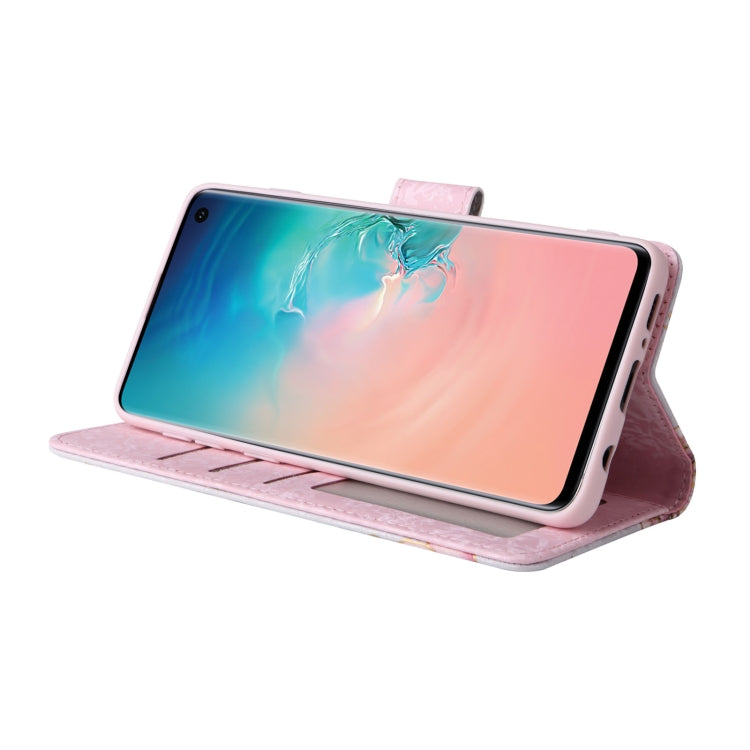Custodia in pelle RFID con pittura abbronzante, For Samsung Galaxy S10, For Samsung Galaxy S9 Plus, For Samsung Galaxy S9, For Samsung Galaxy S8