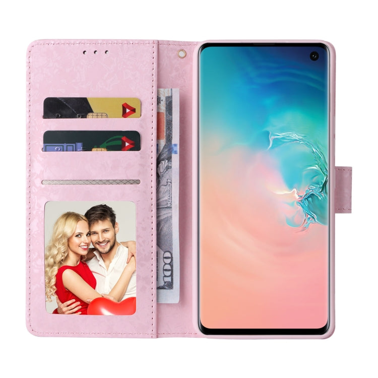 Custodia in pelle RFID con pittura abbronzante, For Samsung Galaxy S10, For Samsung Galaxy S9 Plus, For Samsung Galaxy S9, For Samsung Galaxy S8
