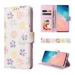 Custodia in pelle RFID con pittura abbronzante, For Samsung Galaxy S10, For Samsung Galaxy S9 Plus, For Samsung Galaxy S9, For Samsung Galaxy S8