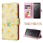 Custodia in pelle RFID con pittura abbronzante, For Samsung Galaxy S10, For Samsung Galaxy S9 Plus, For Samsung Galaxy S9, For Samsung Galaxy S8