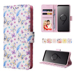 Custodia in pelle RFID con pittura abbronzante, For Samsung Galaxy S10, For Samsung Galaxy S9 Plus, For Samsung Galaxy S9, For Samsung Galaxy S8