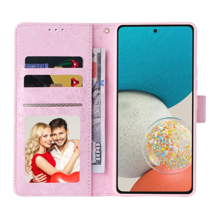 Custodia in pelle RFID con pittura abbronzante, For Samsung Galaxy A53 5G, For Samsung Galaxy A52 5G, For Samsung Galaxy A51, For Samsung Galaxy A33 5G