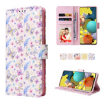 Custodia in pelle RFID con pittura abbronzante, For Samsung Galaxy A53 5G, For Samsung Galaxy A52 5G, For Samsung Galaxy A51, For Samsung Galaxy A33 5G