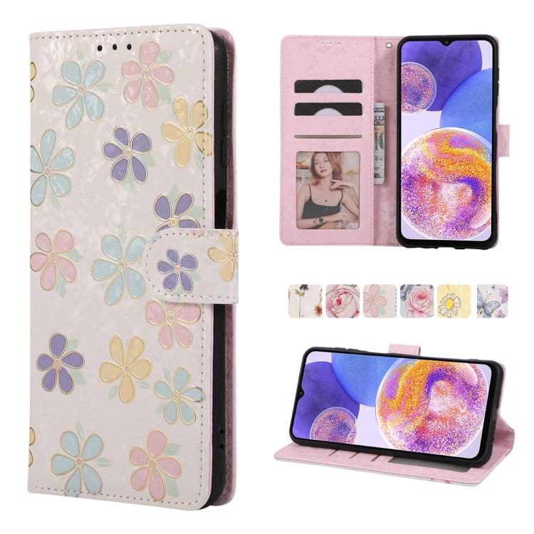 Custodia in pelle RFID con pittura abbronzante, For Samsung Galaxy A53 5G, For Samsung Galaxy A52 5G, For Samsung Galaxy A51, For Samsung Galaxy A33 5G