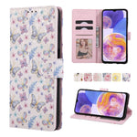 Custodia in pelle RFID con pittura abbronzante, For Samsung Galaxy A53 5G, For Samsung Galaxy A52 5G, For Samsung Galaxy A51, For Samsung Galaxy A33 5G